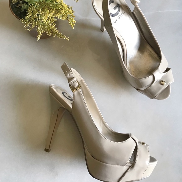 guess slingback shoes